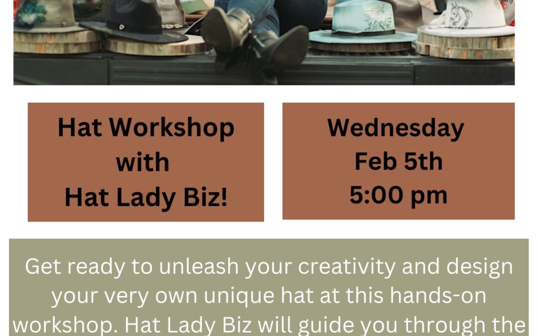 Hat Workshop with Hat Lady Biz